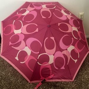 Coach umbrella. Barely used